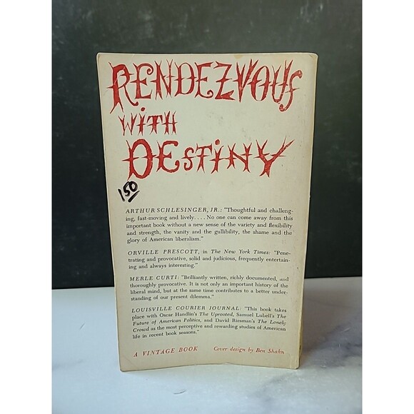 Rendezvous With Destiny By Eric F. Goldman Paperback - Picture 9 of 10